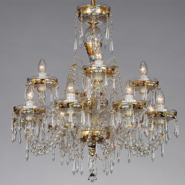 ECRYSTAL ZYR-12 Crystal-gilded