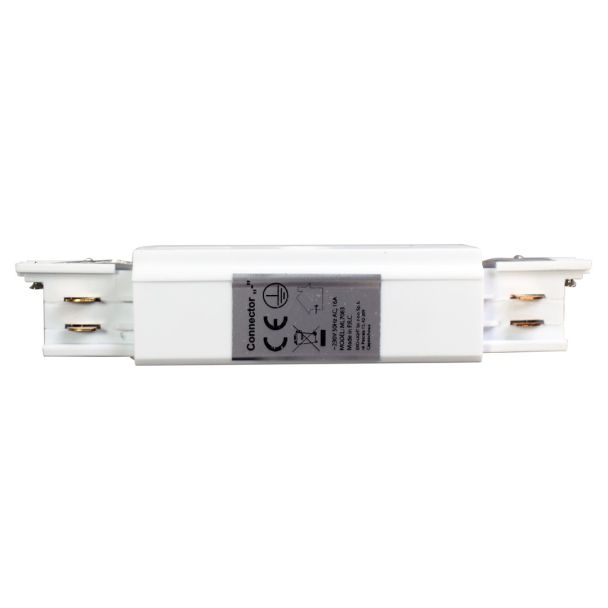 MILAGRO ML7083 Łącznik Lampy Track Light Biały 3-obwodowy Typ: Prosty