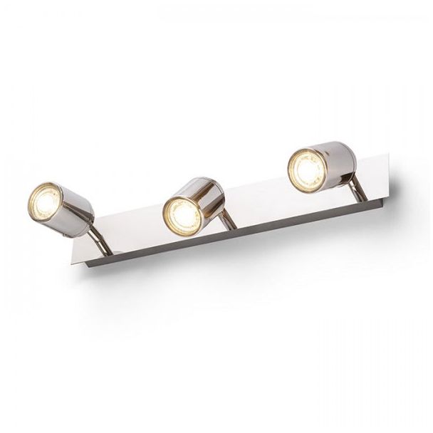 RENDL R13379 DUBLIN III natynkowa chrom 230V GU10 3x9W IP44