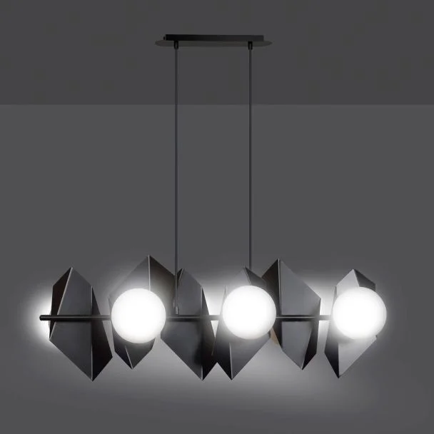 EMIBIG 636/6 LAMPA WISZĄCA DRIFTON 6 BLACK