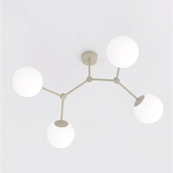 EMIBIG 1703/4 SPACE 4 MOKKA OPAL Lampa sufitowa