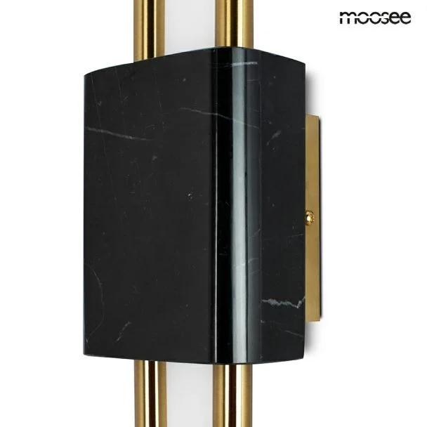 MOOSEE MSE010100358 MOOSEE lampa ścienna EVANS czarna / złota