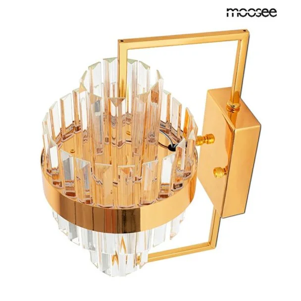 MOOSEE MSE010100389 MOOSEE lampa ścienna IMPERO złota