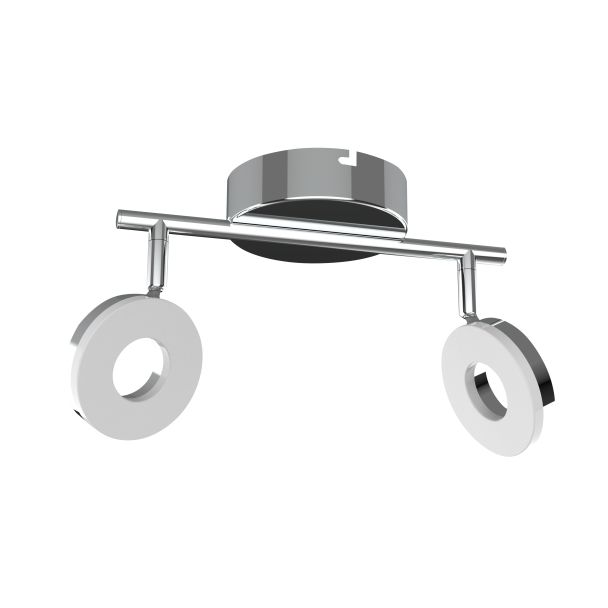 CANDELLUX 92-60778 THEMA LISTWA 2X5W LED CHROM