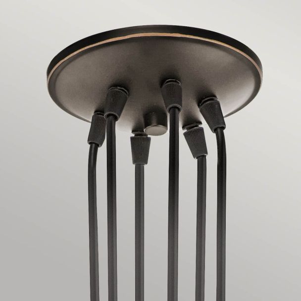 ELSTEAD Brinley KL-BRINLEY6-OZ 6 Light Pendant - Olde Bronze