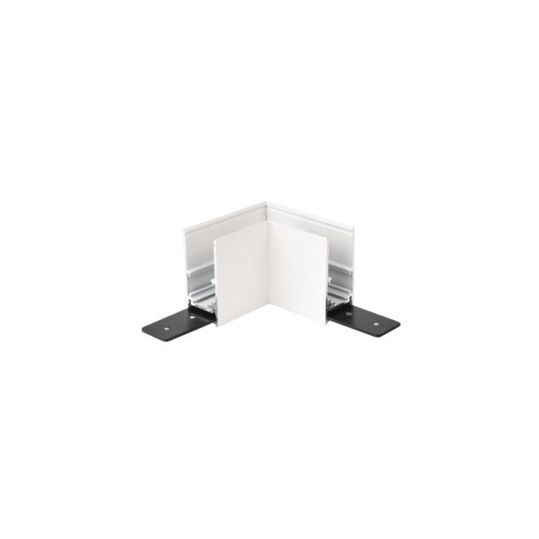 AZZARDO AZ4680 TRACK MAGNETIC CORNER90 WH TECHNICAL COMPONENT WHITE łącznik magntyczny