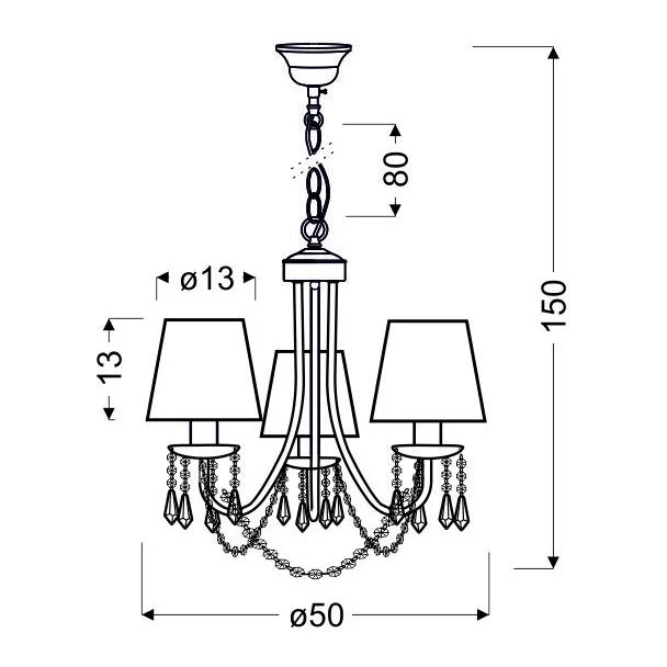 CANDELLUX 33-58713 RUTI ZWIS