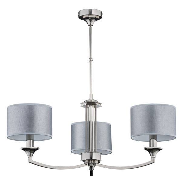 KUTEK DECOR ABAŻUR DEC-ZW-3(BN/A) żyrandol mosiężny
