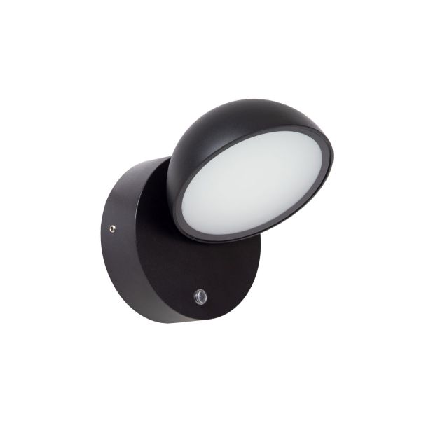 LUCIDE FINN - CZUJNIK ZMIERZCHU 22865/12/30 LAMPA ZEWNĘTRZNA ŚCIENNA czarny