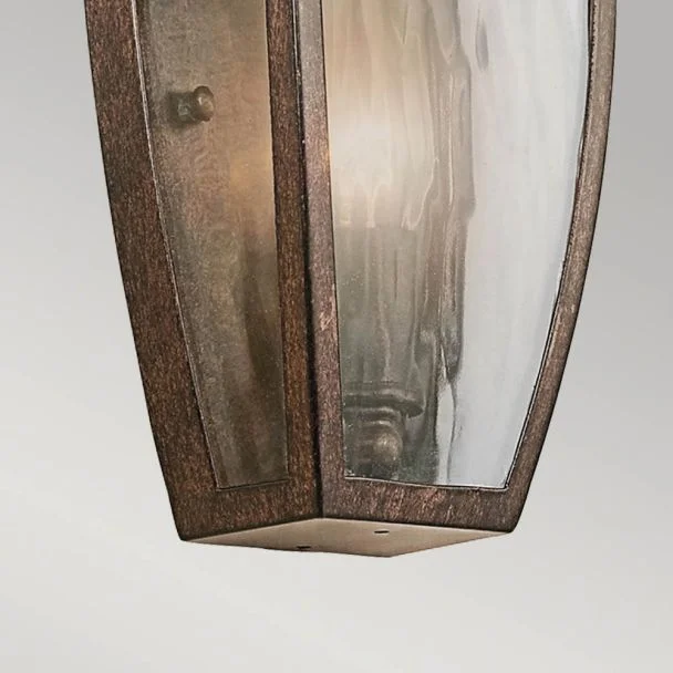 ELSTEAD VENETIAN RAIN KL/VENETIAN7/S Half Wall Lantern