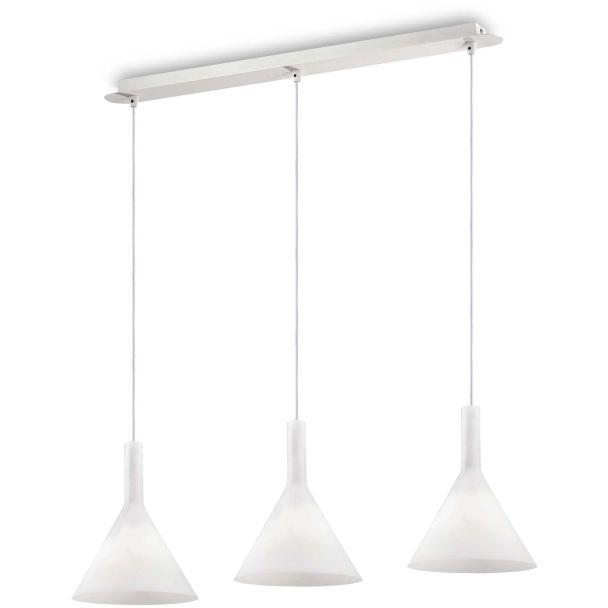 IDEAL LUX COCKTAIL SB3 SMALL BIANCO 074245