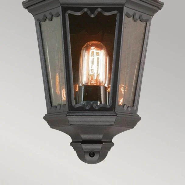 ELSTEAD MEDSTEAD HALF MD7 BLACK Half Lantern