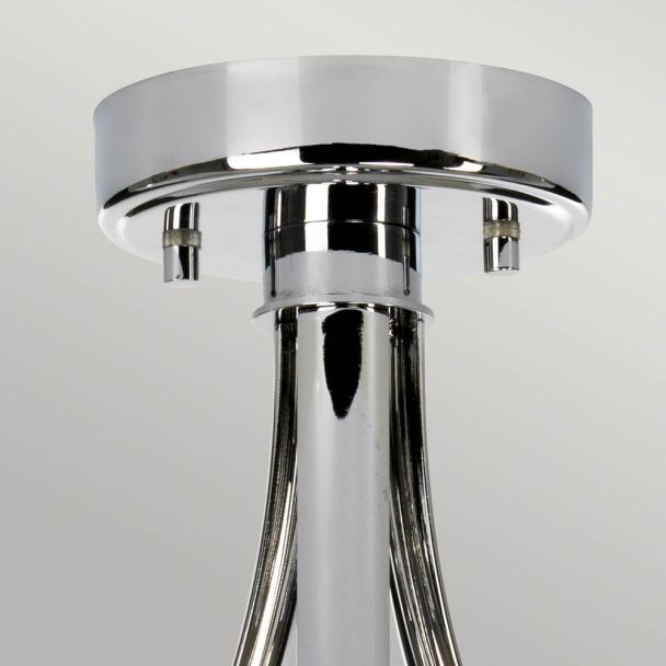 ELSTEAD Falmouth BATH-FALMOUTH-SF-PC 3 Light Semi Flush - Polished Chrome