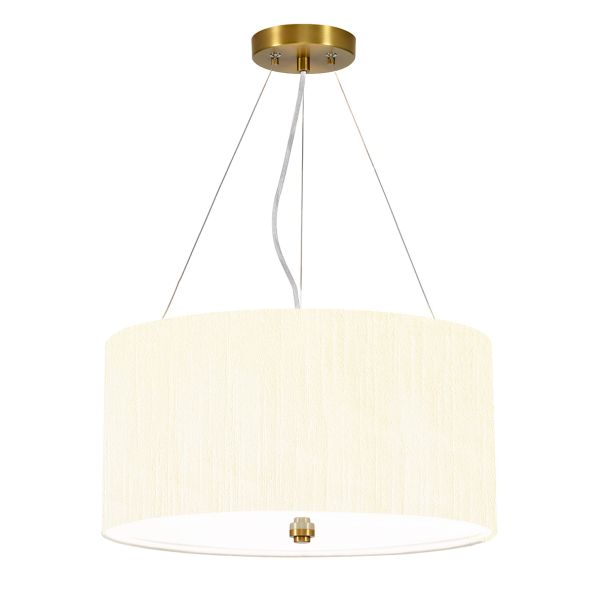 ELSTEAD DL-PEARCE18-3LT-IV-AB Lampa wisząca 46 cm Pearce - 3 PŁ - Postarzany mosiądz
