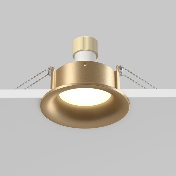 MAYTONI DL088-GU10-RD-MG Slim Downlight złoty