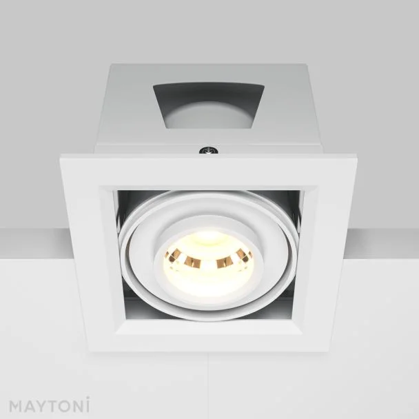 MAYTONI DL093-01-10W3K-W Metal Modern Downlight biały