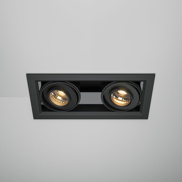 MAYTONI DL093-02-10W3K-B Metal Modern Downlight czarny