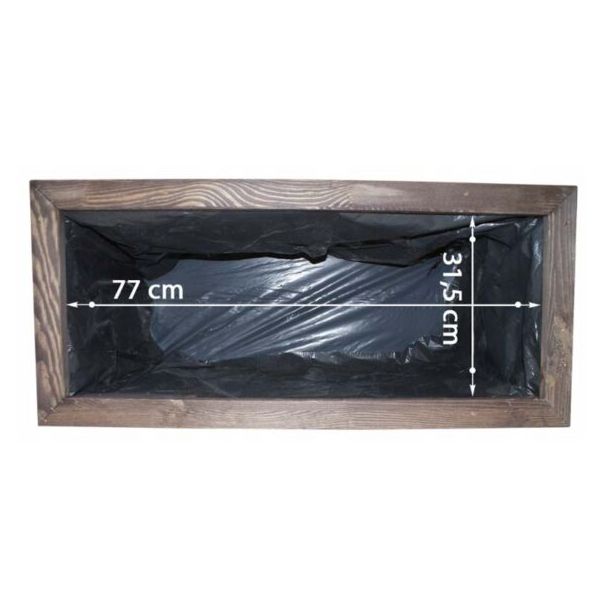 Donica ogrodowa kwietnik drewniany prostokątny 84.5cm [DP32]