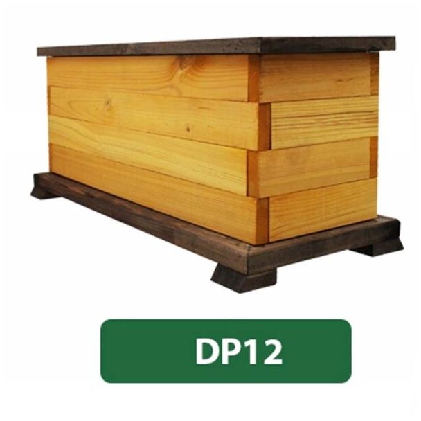 Donica ogrodowa kwietnik drewniany prostokątny 52cm [DP12]