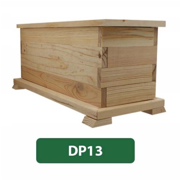Donica ogrodowa kwietnik drewniany prostokątny 52cm [DP13]