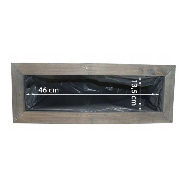 Donica ogrodowa kwietnik drewniany prostokątny 52cm [DP19]