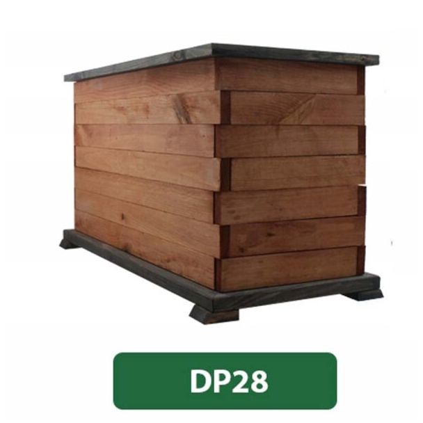 Donica ogrodowa kwietnik drewniany prostokątny 62cm [DP28]