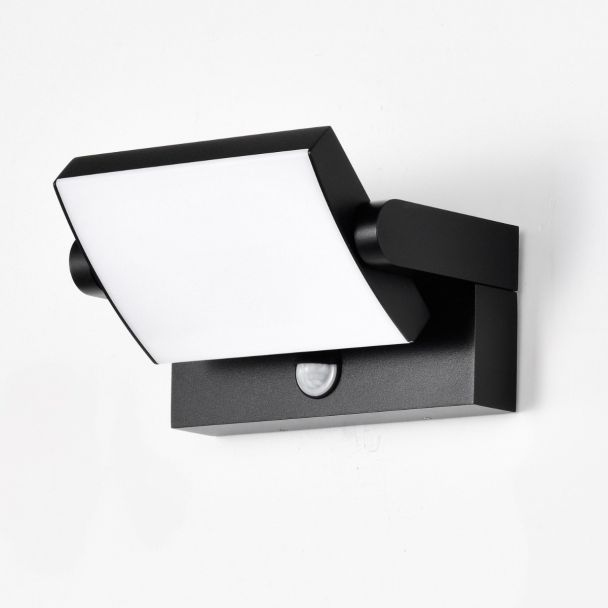 AZZARDO AZ6536 DURANTE IP54 SENSOR CCT BK lampa ścienna