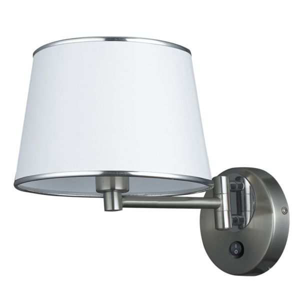 CANDELLUX 21-00883 IBIS LAMPA KINKIET 1X40W E14 SATYNA