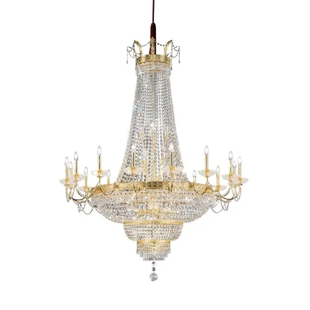 KOLARZ 0418.816+32.3.SPT EMPIRE żyrandol złoto 24K
