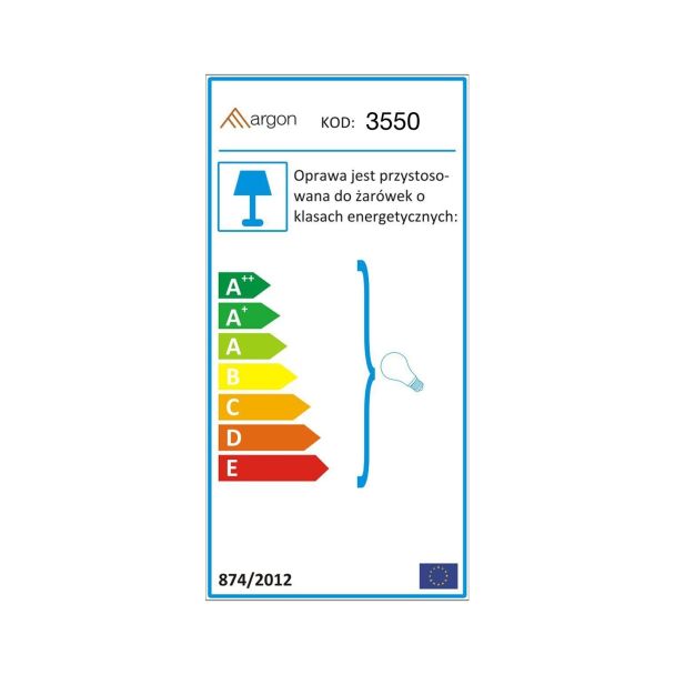 ARGON ZAKYNTOS 3550 lampa wisząca 1 pł.