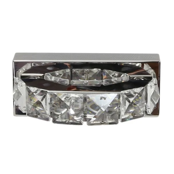 CANDELLUX 21-45256 SHIPI KINKIET 1X3W LED KRYSZTAŁKI STAL NIERDZEWNA