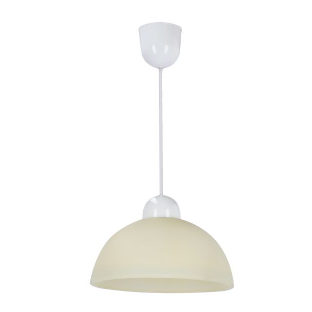 CANDELLUX 31-17741 VANILIA LAMPA WISZĄCA 18 1X60W E27 KLOSZ KREMOWY