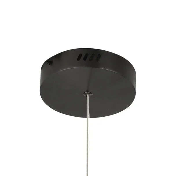 Step into Design ST-8848-80 black Lampa wisząca CIRCLE 80 LED tytanowy 80 cm