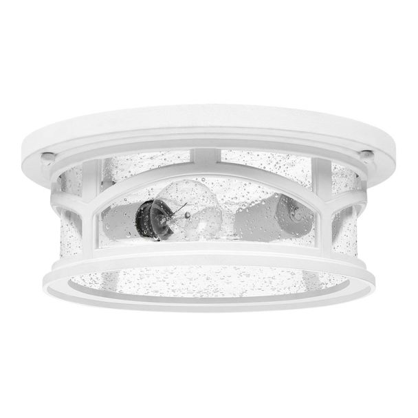 ELSTEAD Marblehead QZ-MARBLEHEAD-F-WHT 2 Light Flush Mount
