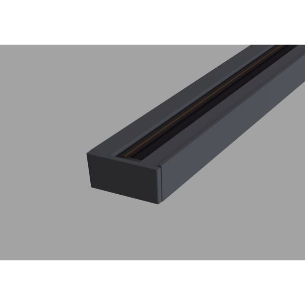 WYPRZEDAŻ MAYTONI TRX001-111B Single phase track system Busbar trunkings Track Lighting Accessory Black szyna 1-fazowy