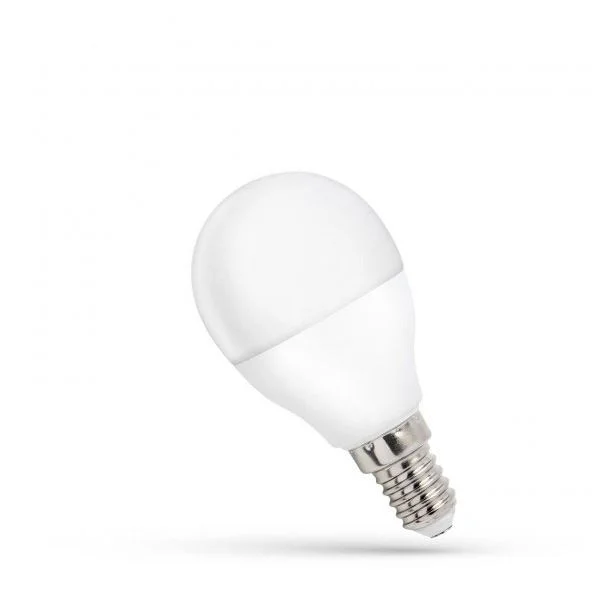 SPECTRUMLED 14215 Żarówka LED KULKA E-14 230V 8W WW SPECTRUM
