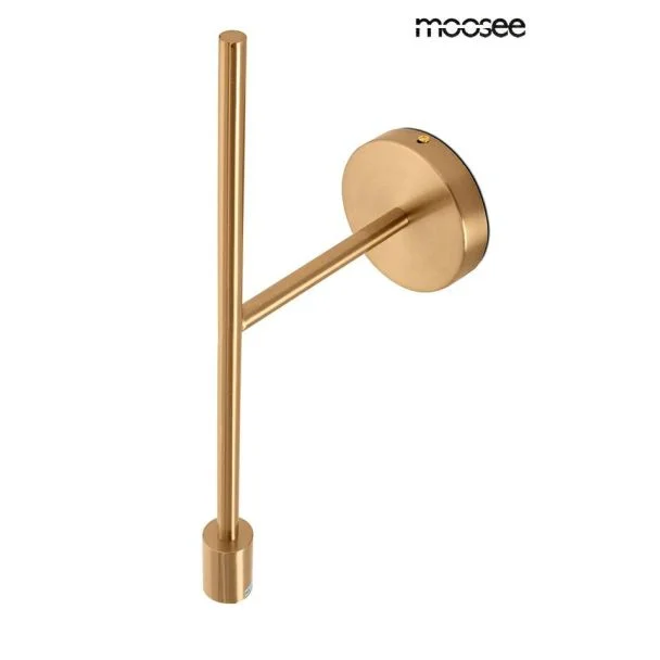 MOOSEE MSE010100394 MOOSEE lampa ścienna RIVA złota