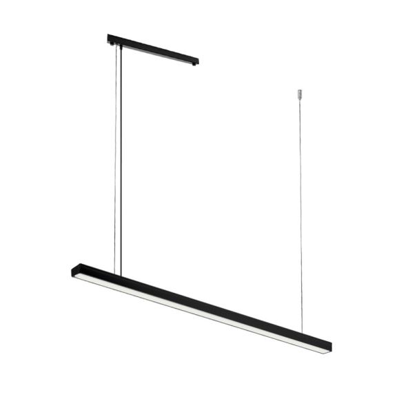 ANTIGO Lampa wisząca Hiate Line - Czarna (1200 mm) 4000K 1850