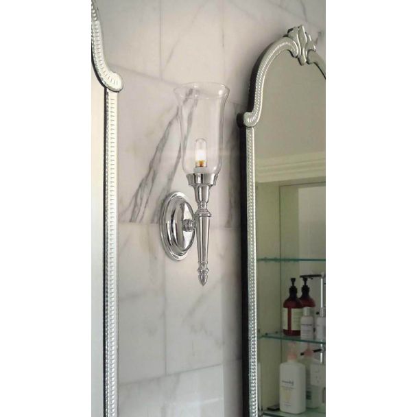 ELSTEAD DRYDEN BATH/DRYDEN2 PN 1Lt Wall Light