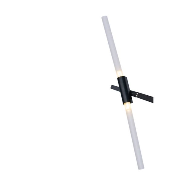 Step into Design ST-1001-6 black Lampa wisząca STICKS-6 czarna