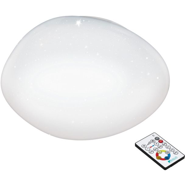 EGLO 97577 LED-DL Ø450 WEISS M.KRISTALLEFF.SILERAS