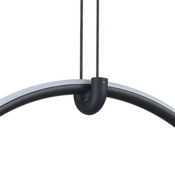 Step into design ST-10339P/1H Lampa wisząca COCO 1 LED czarna 40 cm