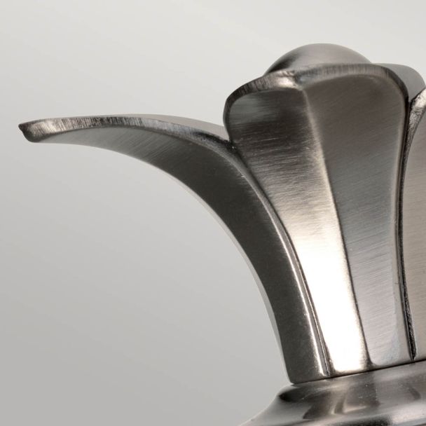 ELSTEAD Plantation HK-PLANT-BATH-PL 1 Light Wall Light - Polished Antique Nickel