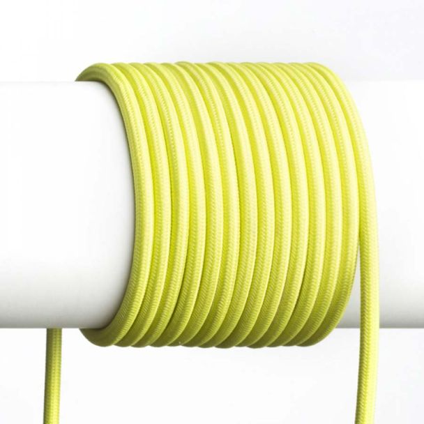 RENDL R12225 FIT kabel tekstylny 3x0,75 1bm limonkowa