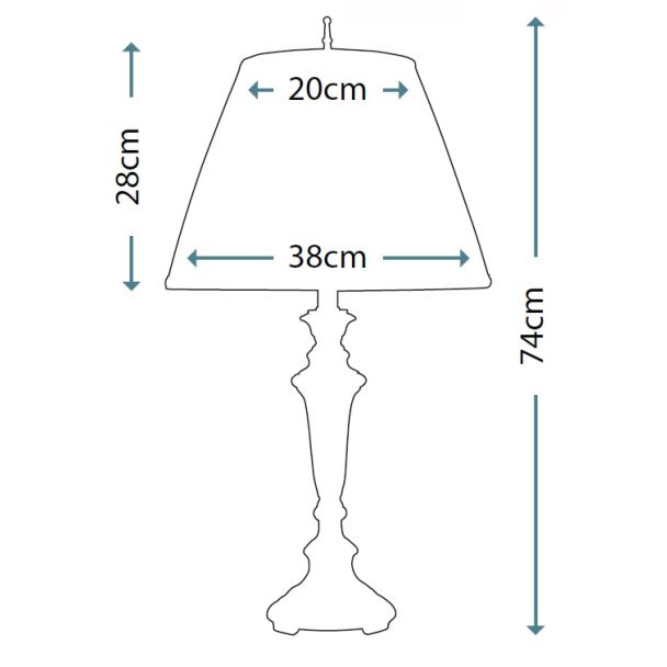ELSTEAD ROOSEVELT SF/ROOSEVELT Table Lamp