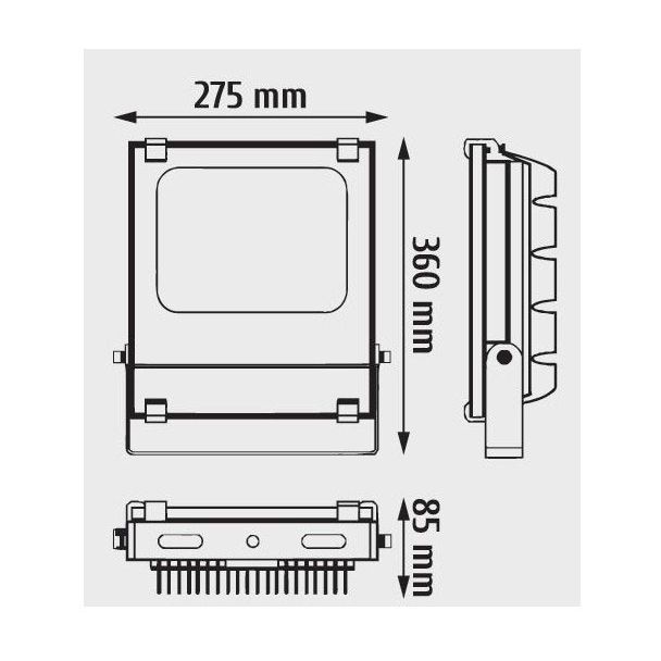 INQ FL105NW Naświetlacz LED RALF 100W 4000k