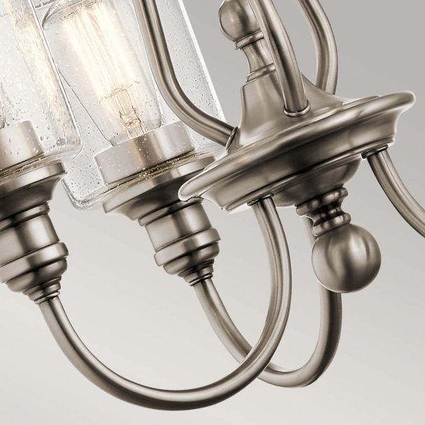 ELSTEAD Waverly KL-WAVERLY3-CLP 3 Light Chandelier - Classic Pewter