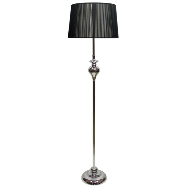 CANDELLUX 51-21420 GILLENIA LAMPA PODŁOGOWA 1X60W E27 CZARNA