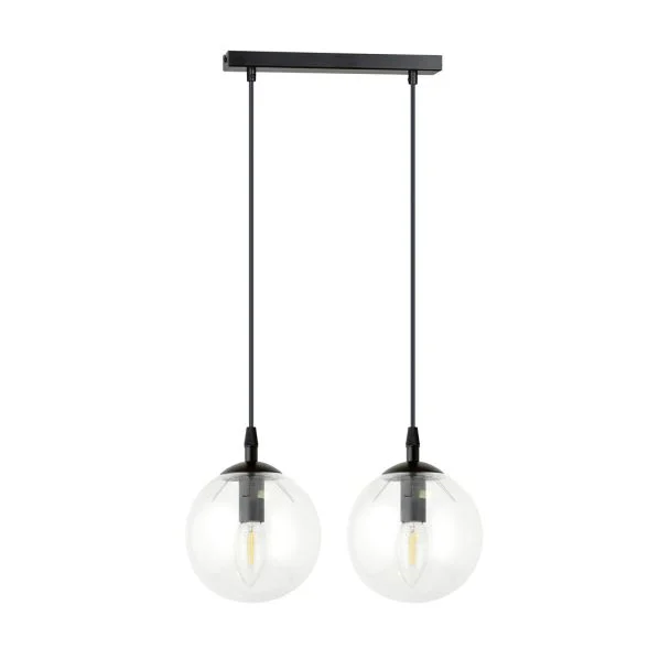 EMIBIG 711/2 LAMPA WISZĄCA COSMO 2 BL TRANSPARENT