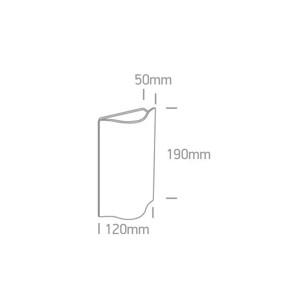 ONE LIGHT 67422A/W/W Efyra 2 biały zewnętrzny kinkiet góra - dół COB LED 3000K 2x6W